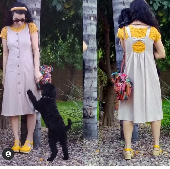 miss patina Dresses & Skirts - Miss Patina pinafore dress